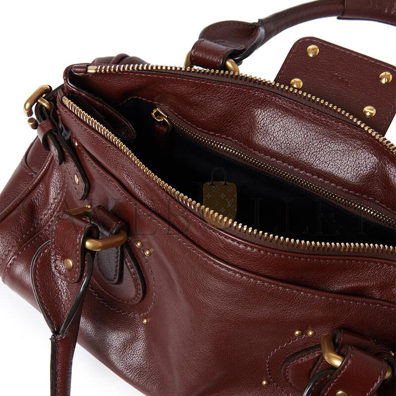 Ch10É paddington bag in grained leather ch25ws802p7527m (36*18*18cm)